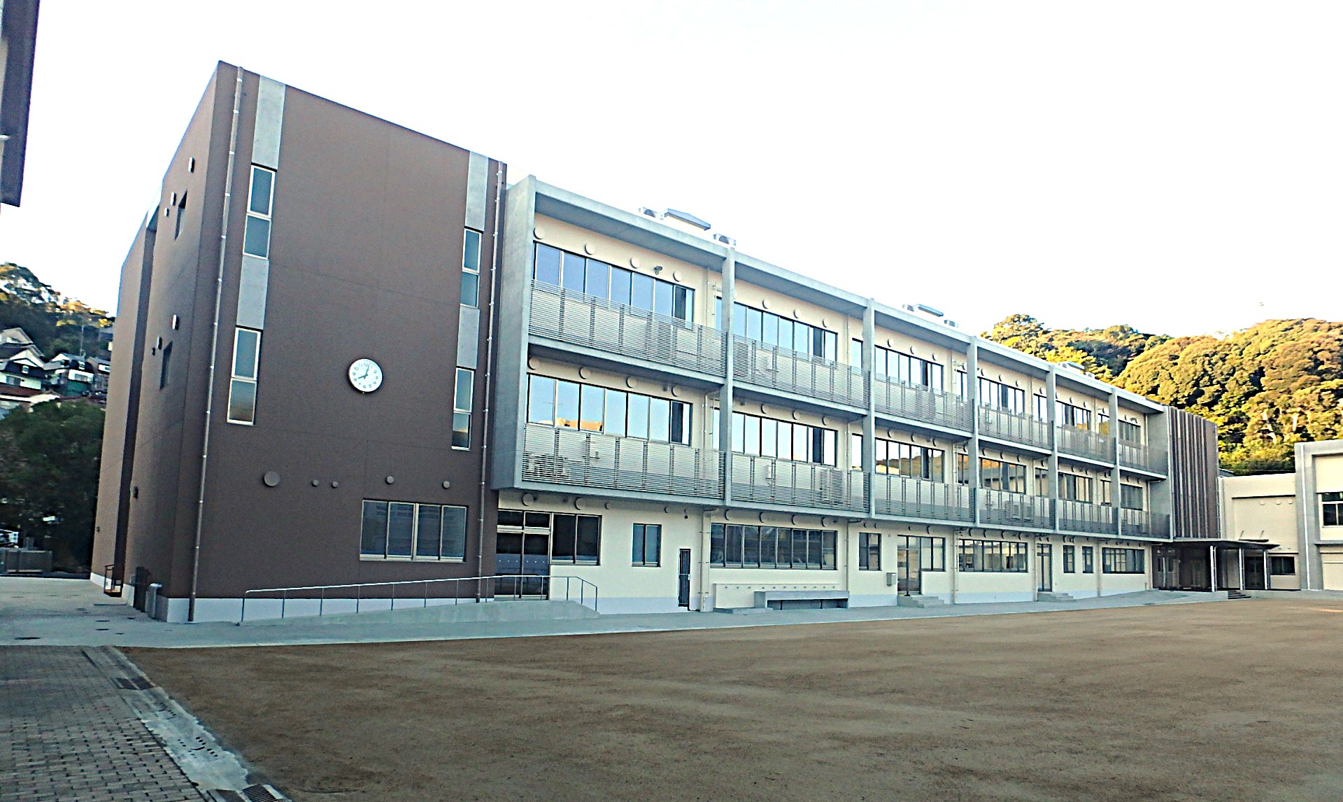 西町小学校改築主体工事